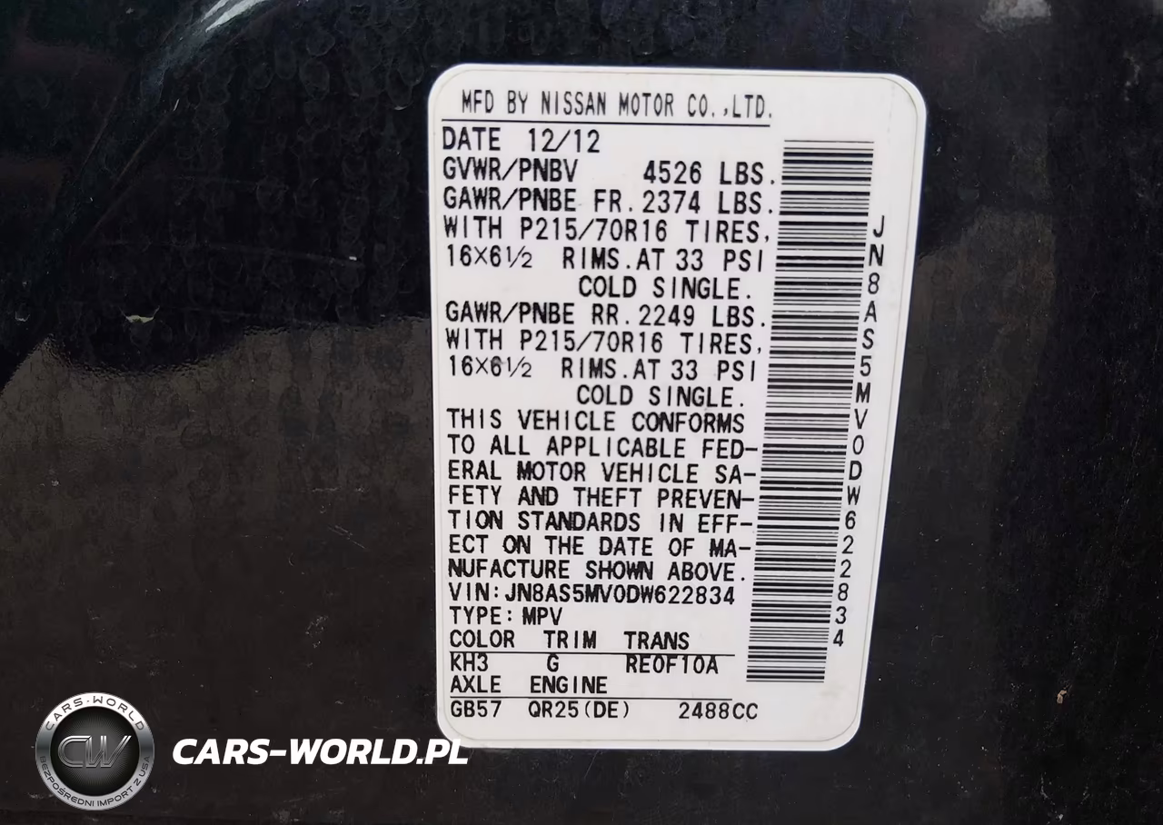 2013 Nissan Rogue S VIN:JN8AS5MV0DW622834 - 9