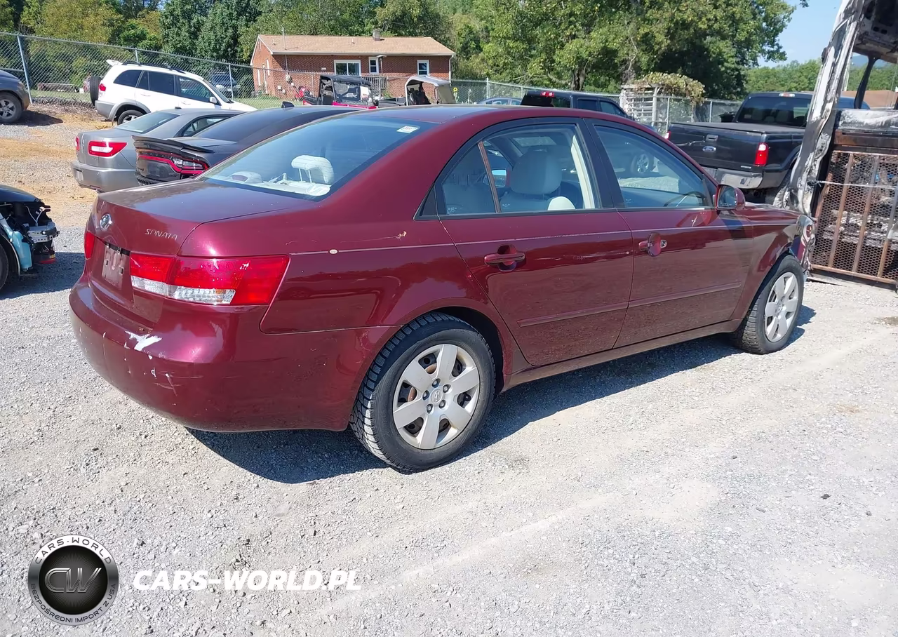 2007 Hyundai Sonata Gls-Gls W-Xm VIN:5NPET46CX7H195611 - 4