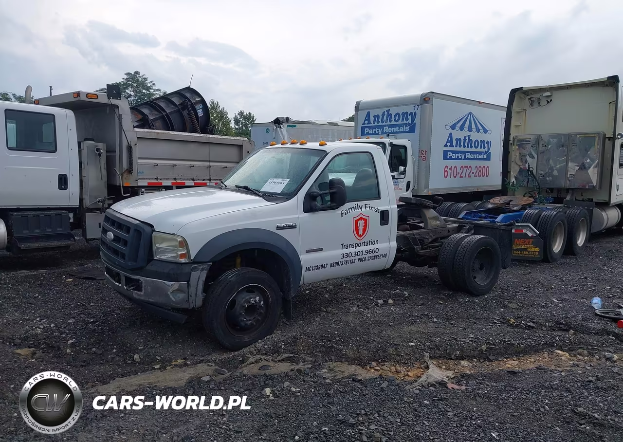 2007 Ford F-450 Chassis Xl-Xlt VIN:1FDXF46PX7EB05646 - 2