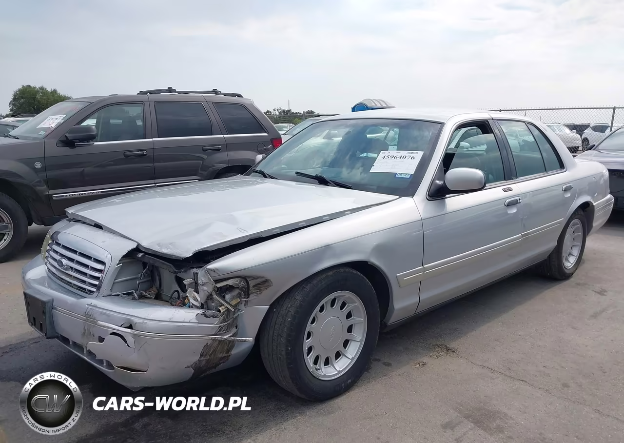2002 Ford Crown Victoria Lx VIN:2FAFP74W82X159890 - 2