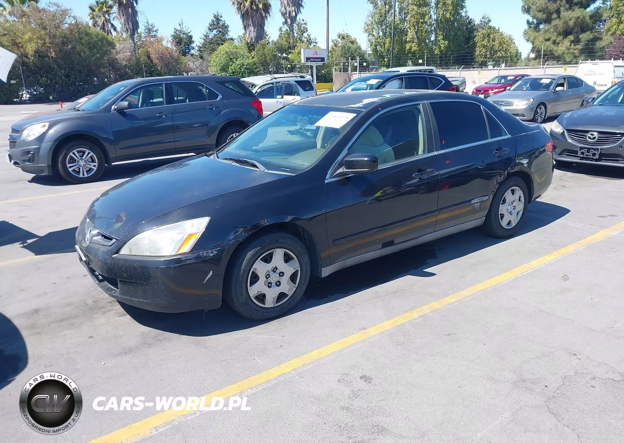 2005 Honda Accord 2.4 Lx VIN:1HGCM56485A125095 - 2