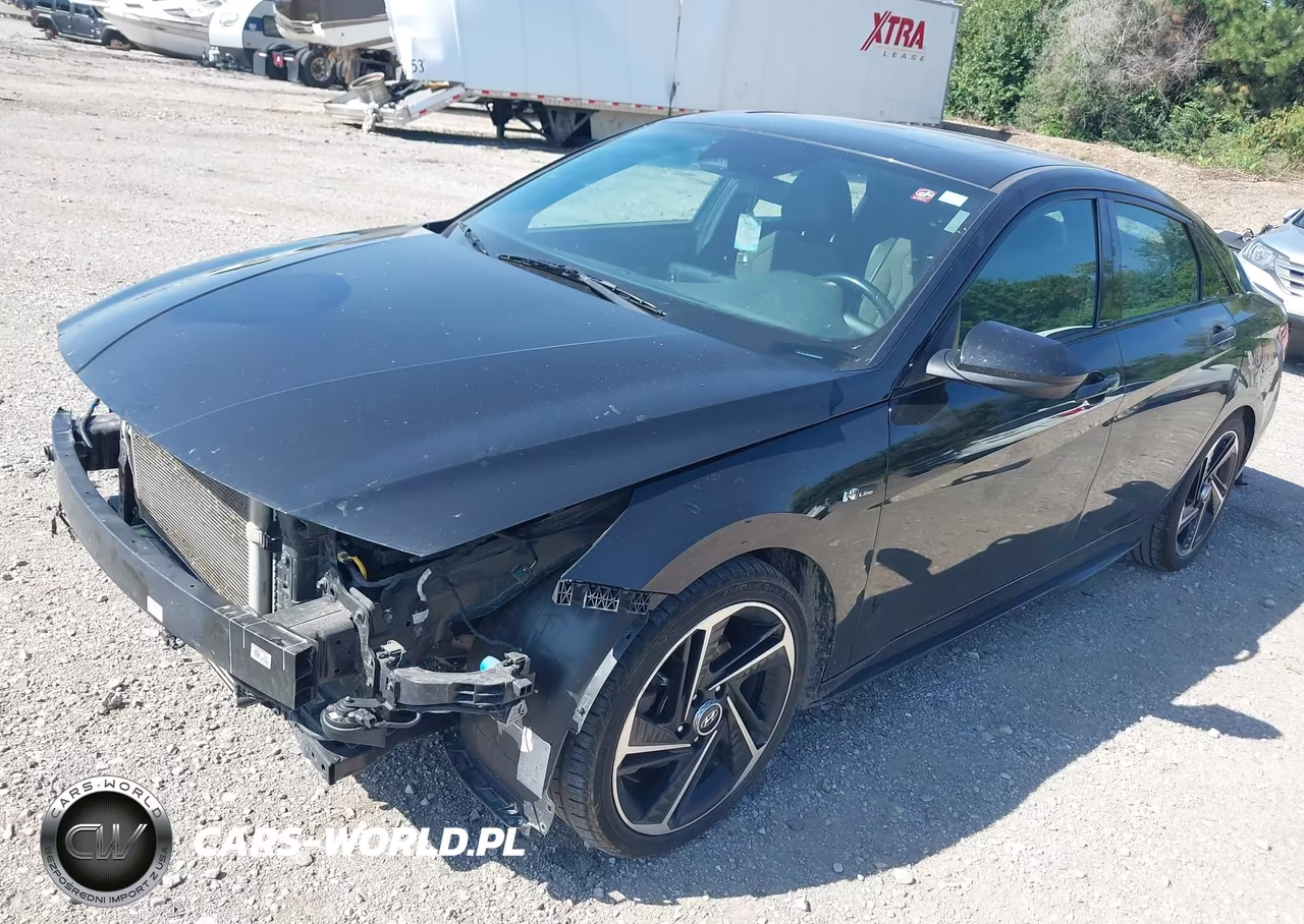 2023 Hyundai Elantra N Line VIN:KMHLR4AFXPU681117 - 2