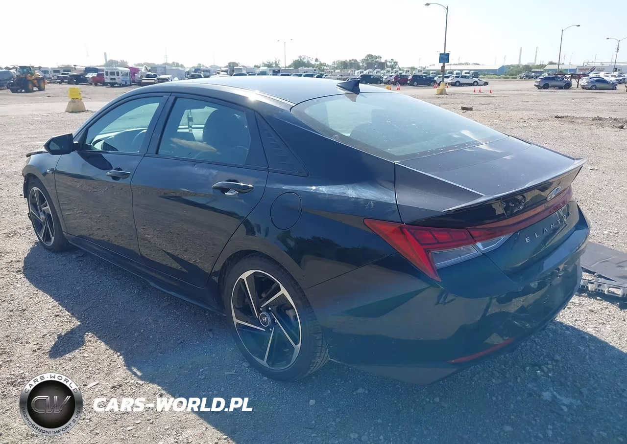 2023 Hyundai Elantra N Line VIN:KMHLR4AFXPU681117 - 3