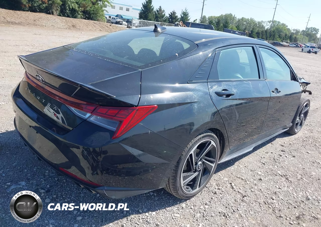 2023 Hyundai Elantra N Line VIN:KMHLR4AFXPU681117 - 4