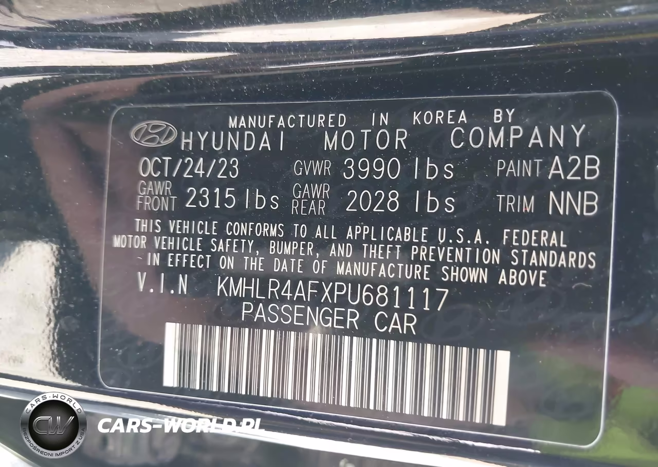 2023 Hyundai Elantra N Line VIN:KMHLR4AFXPU681117 - 9