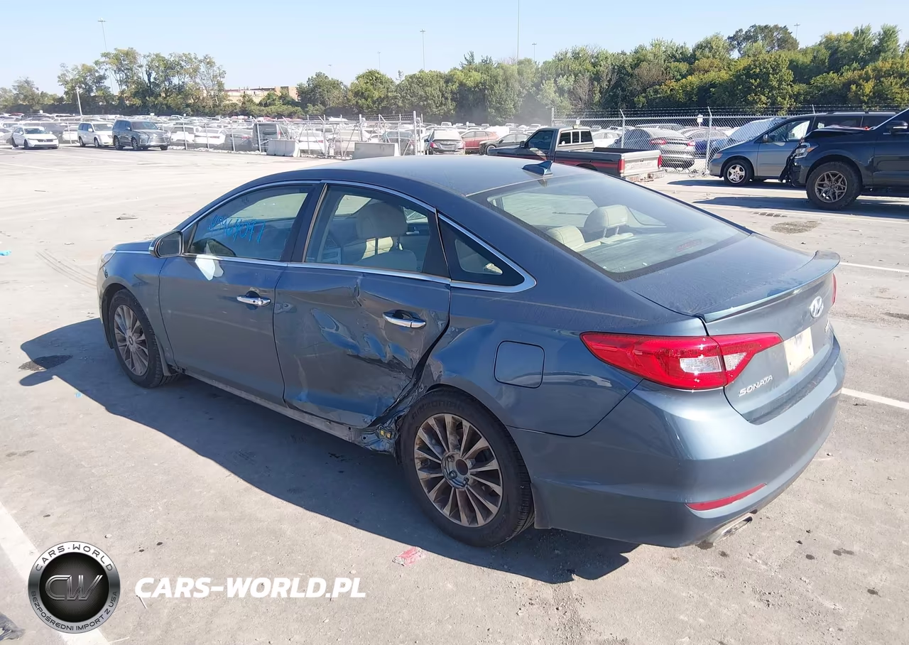 2015 Hyundai Sonata Limited VIN:5NPE34AF0FH163802 - 6