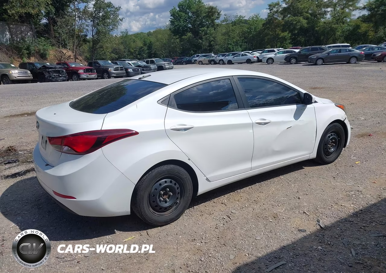 2016 Hyundai Elantra Se VIN:5NPDH4AE9GH665133 - 4