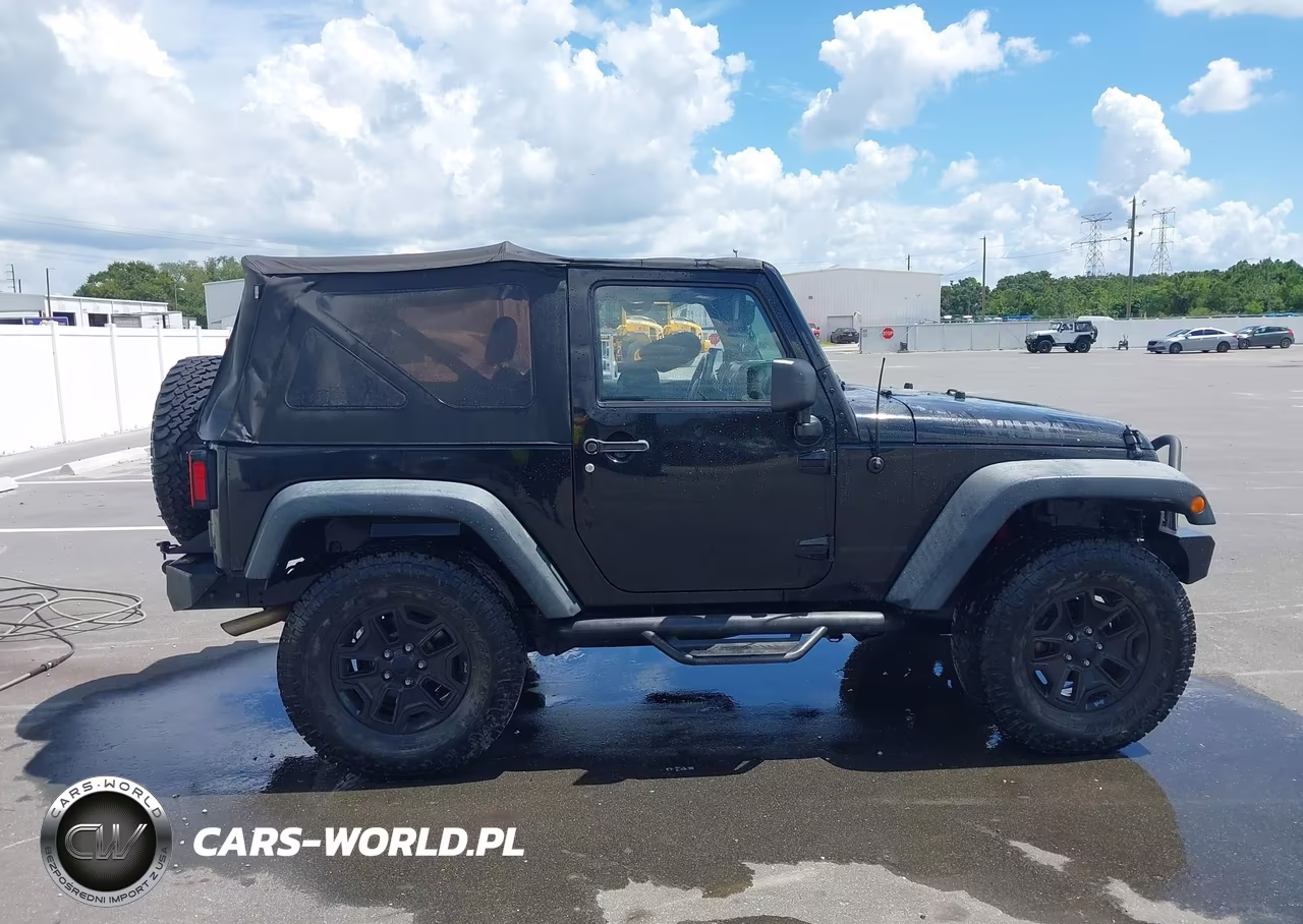 2014 Jeep Wrangler Willys Wheeler VIN:1C4AJWAG9EL223904 - 13