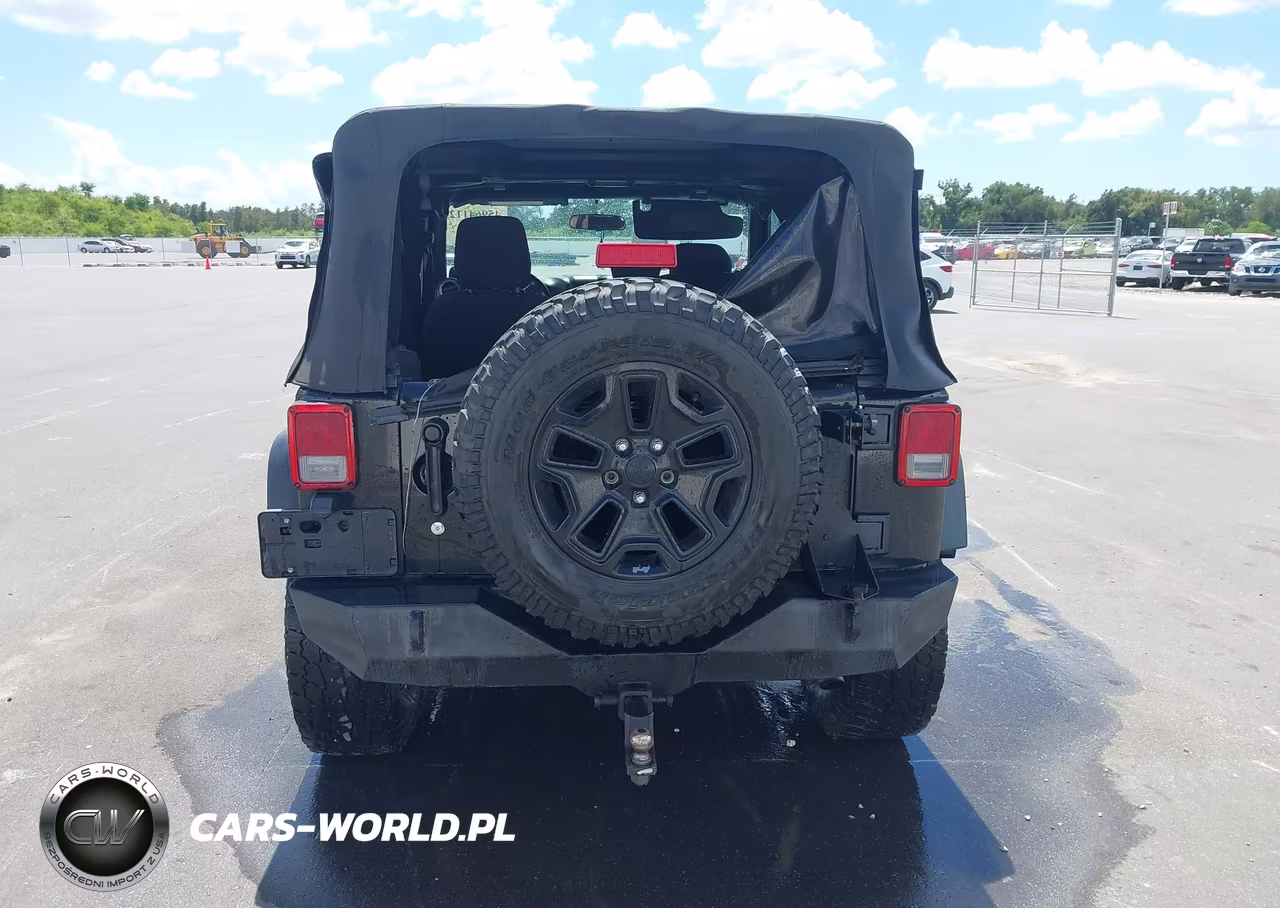 2014 Jeep Wrangler Willys Wheeler VIN:1C4AJWAG9EL223904 - 16