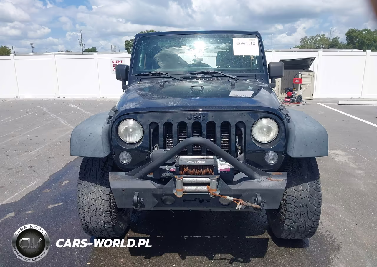 2014 Jeep Wrangler Willys Wheeler VIN:1C4AJWAG9EL223904 - 6