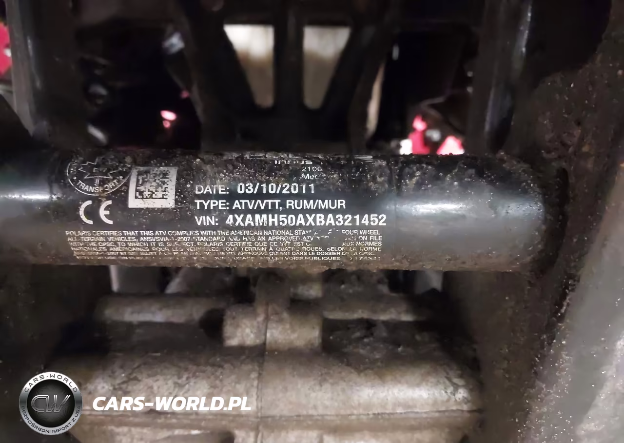 2011 Polaris Sportsman 500 H.o. VIN:4XAMH50AXBA321452 - 10