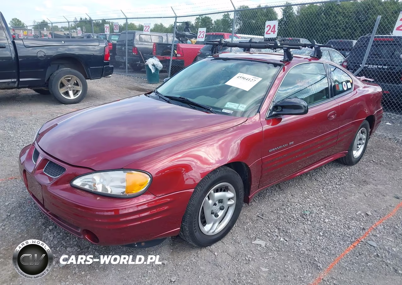2000 Pontiac Grand Am Se VIN:1G2NE12T1YM860552 - 2