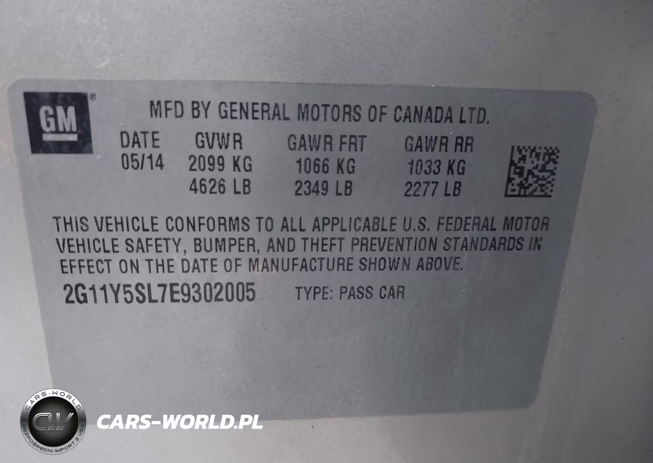 2014 Chevrolet Impala 1Ls VIN:2G11Y5SL7E9302005 - 9