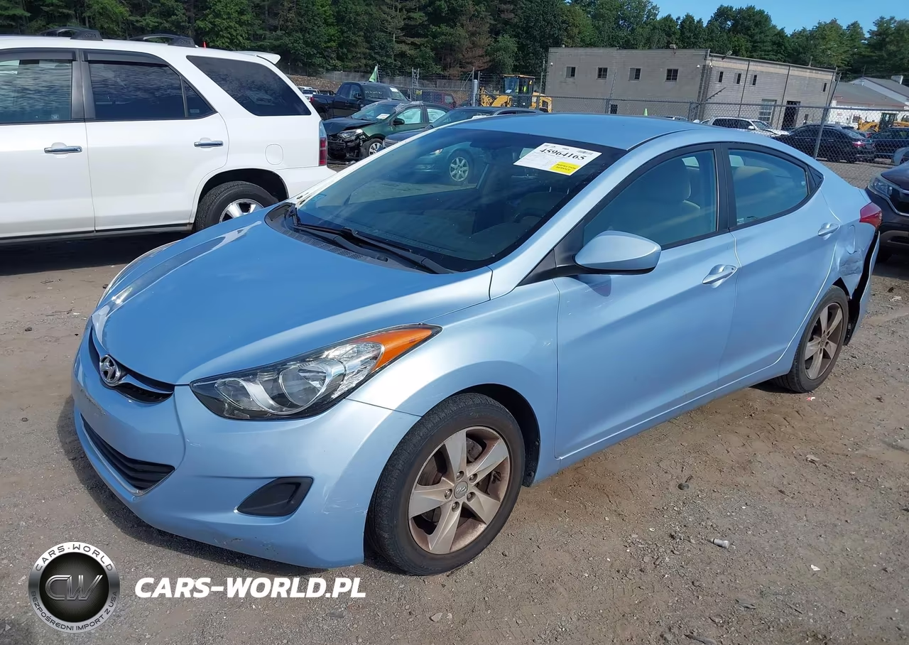 2011 Hyundai Elantra Gls (Ulsan Plant) VIN:KMHDH4AE1BU150556 - 2
