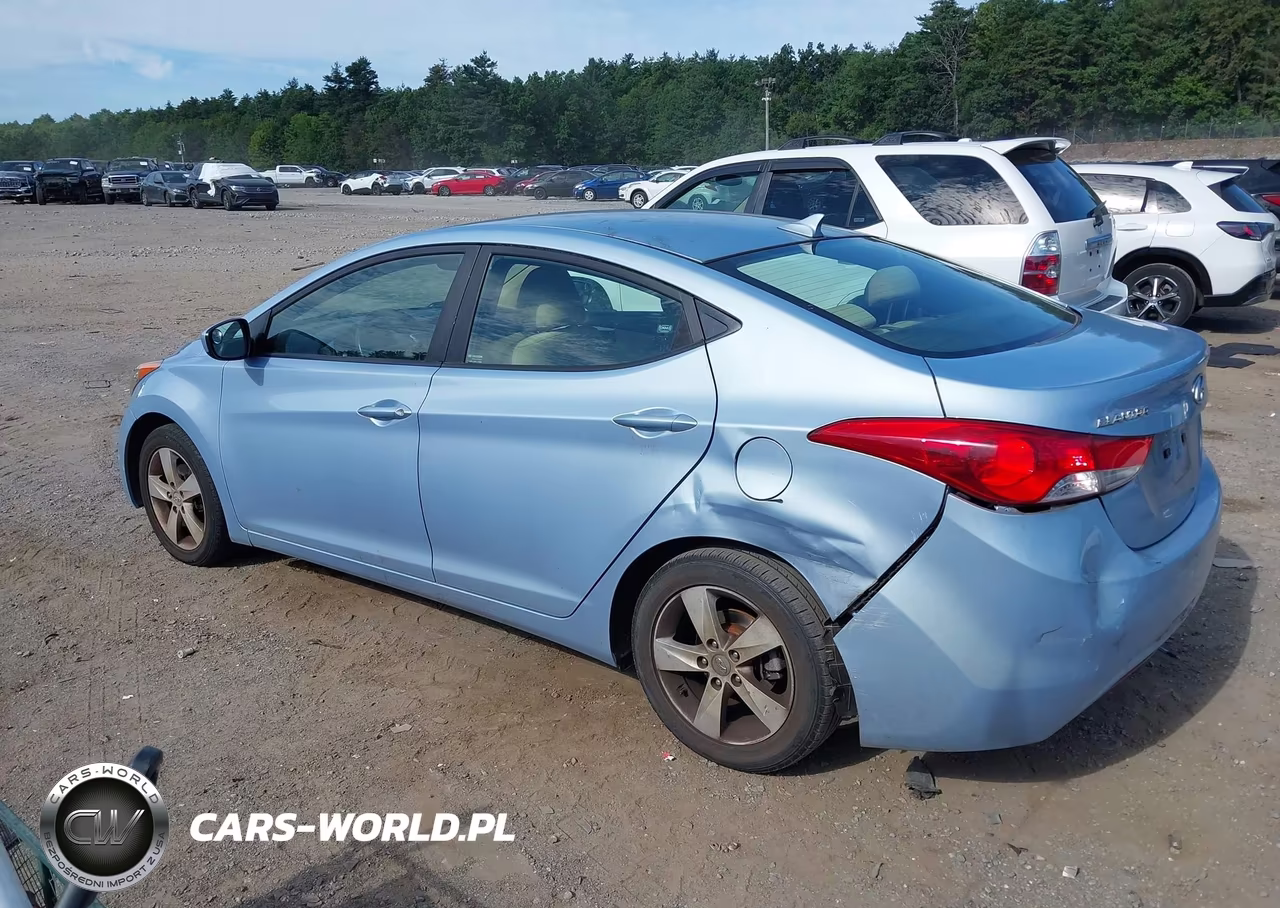 2011 Hyundai Elantra Gls (Ulsan Plant) VIN:KMHDH4AE1BU150556 - 3