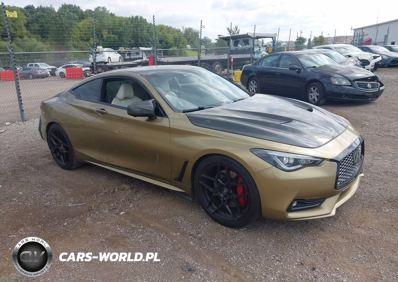 2018 Infiniti Q60 3.0T Red Sport 400 VIN:JN1FV7EL3JM630549 - 1