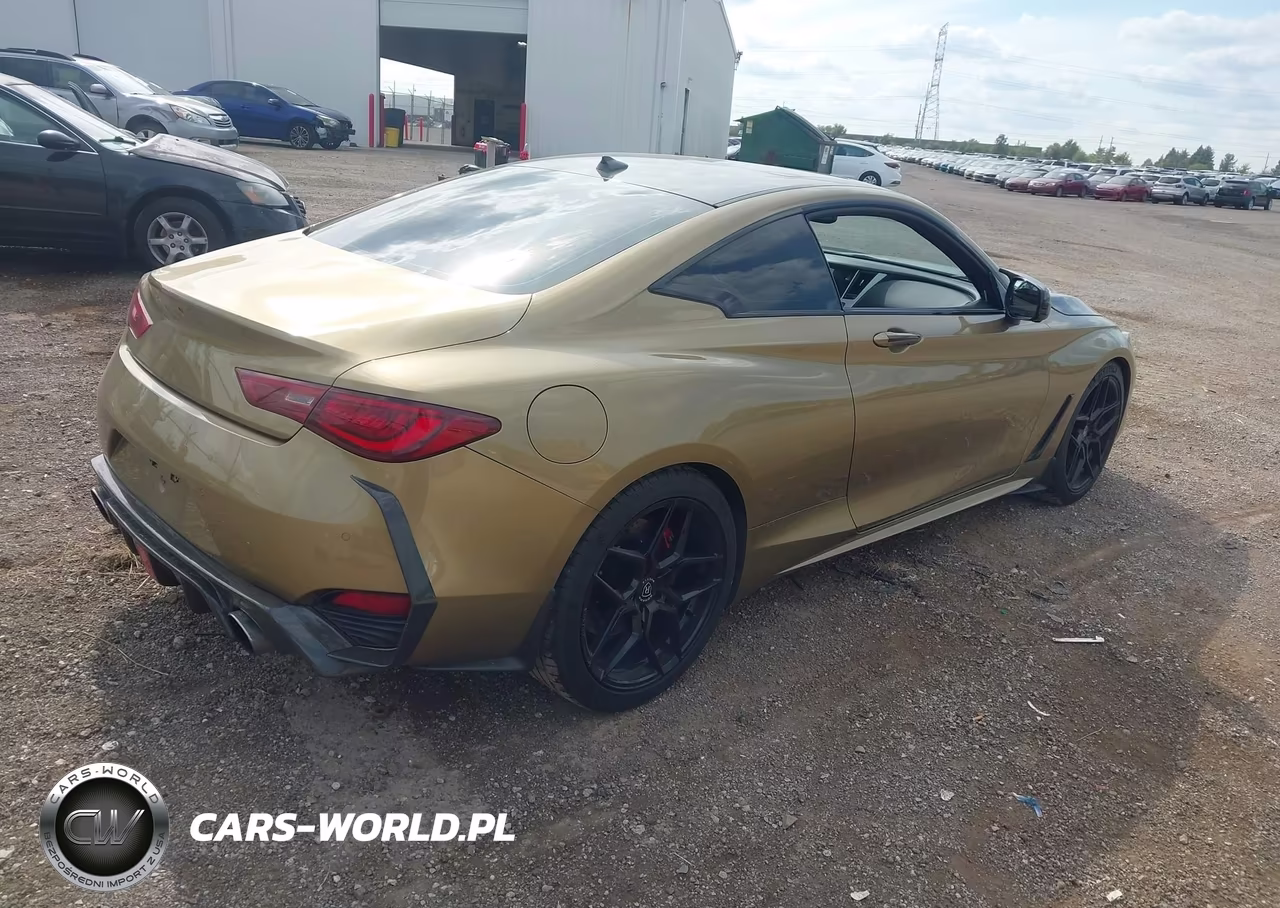 2018 Infiniti Q60 3.0T Red Sport 400 VIN:JN1FV7EL3JM630549 - 4