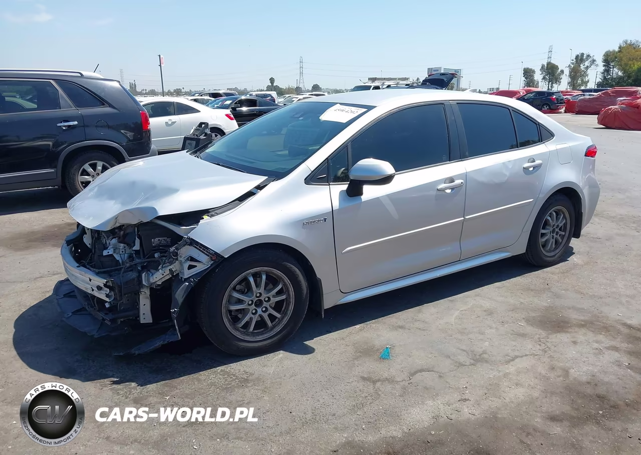 2020 Toyota Corolla Hybrid Le VIN:JTDEBRBE8LJ029791 - 2