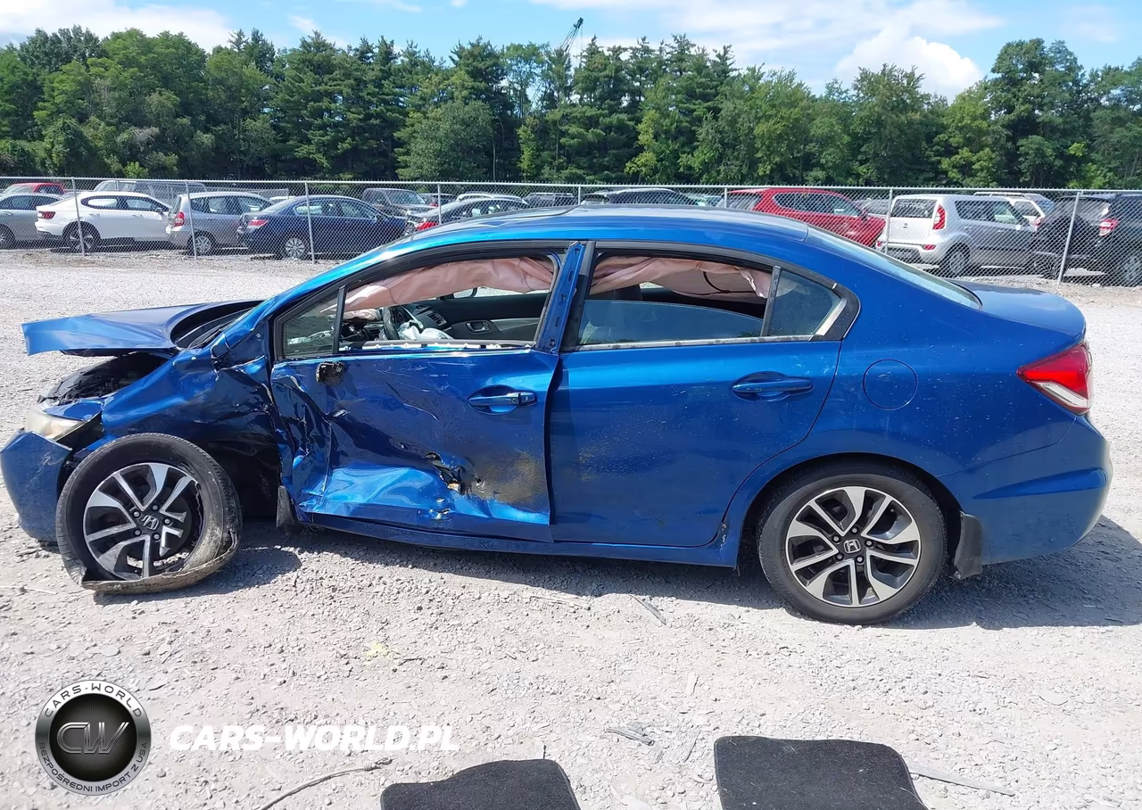 2014 Honda Civic Ex VIN:19XFB2F89EE205201 - 14