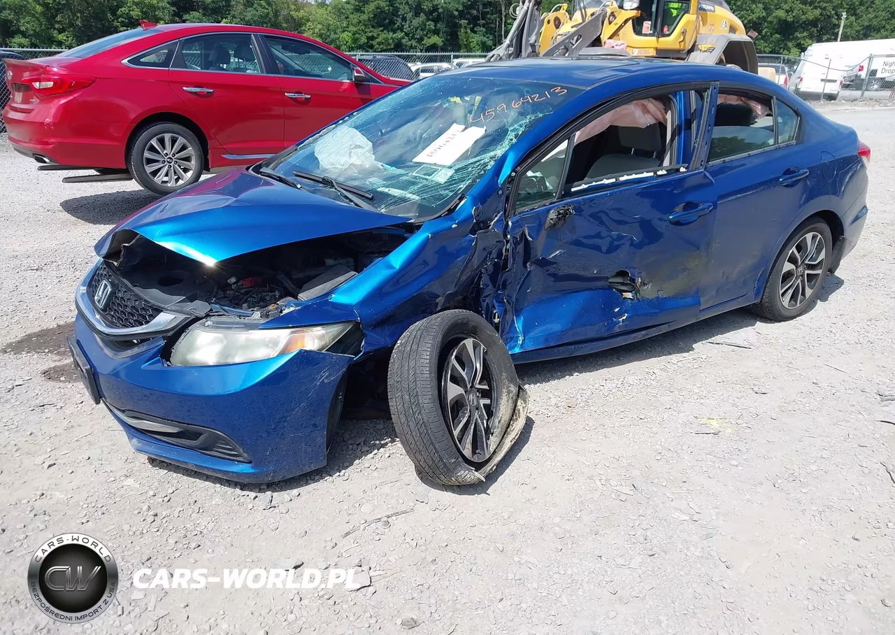 2014 Honda Civic Ex VIN:19XFB2F89EE205201 - 2