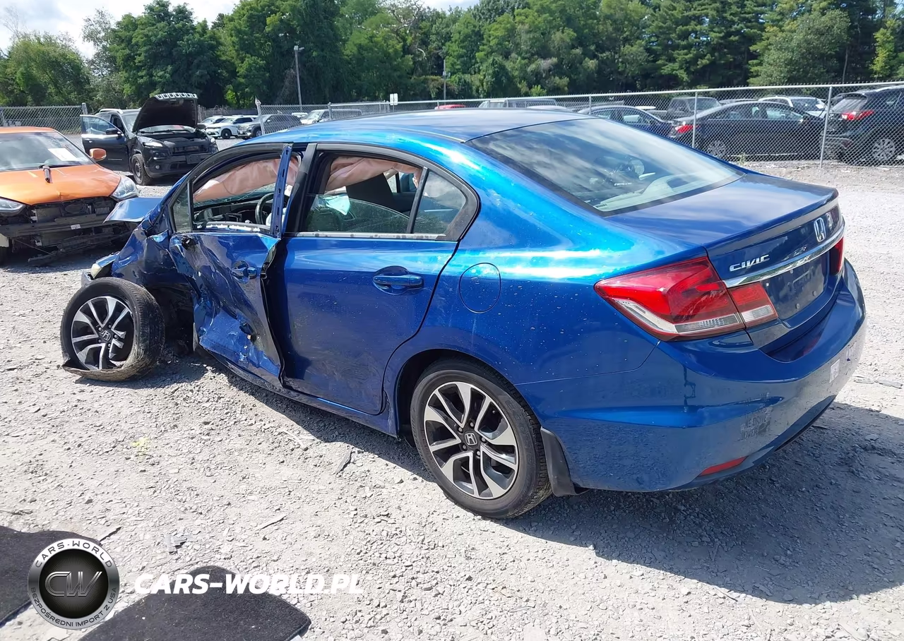 2014 Honda Civic Ex VIN:19XFB2F89EE205201 - 3