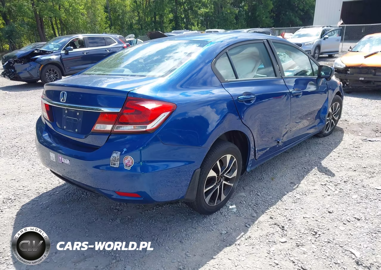 2014 Honda Civic Ex VIN:19XFB2F89EE205201 - 4