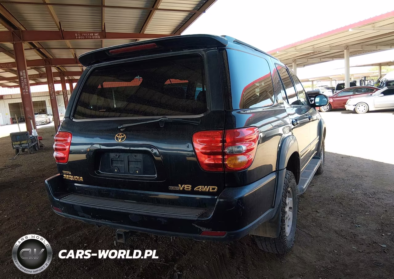 2001 Toyota Sequoia Limited V8 VIN:5TDBT48A51S056857 - 4