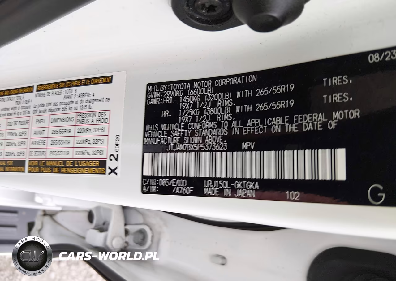 2023 Lexus Gx 460 Premium VIN:JTJAM7BX5P5373623 - 9