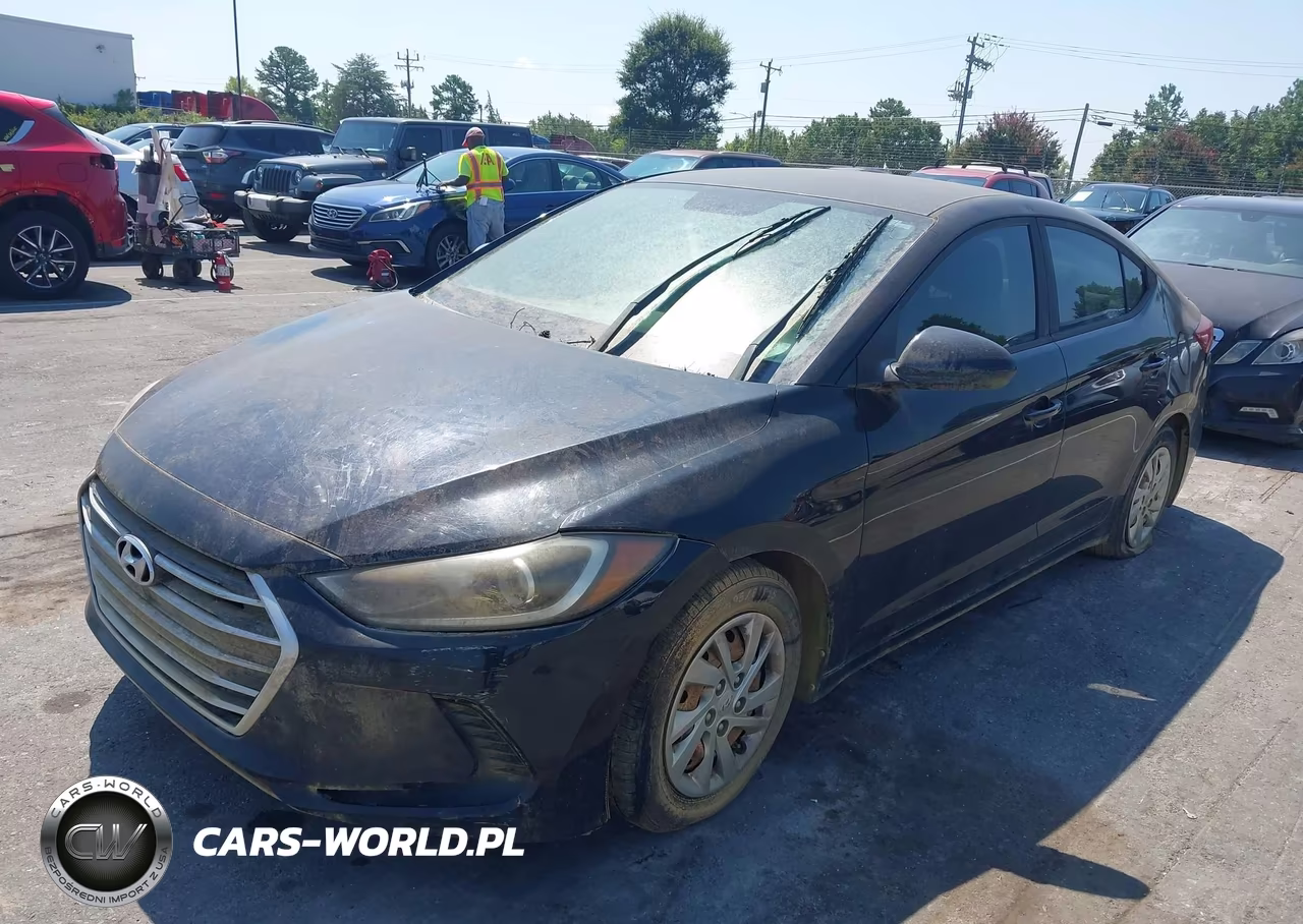2017 Hyundai Elantra Se VIN:KMHD74LF6HU424836 - 2