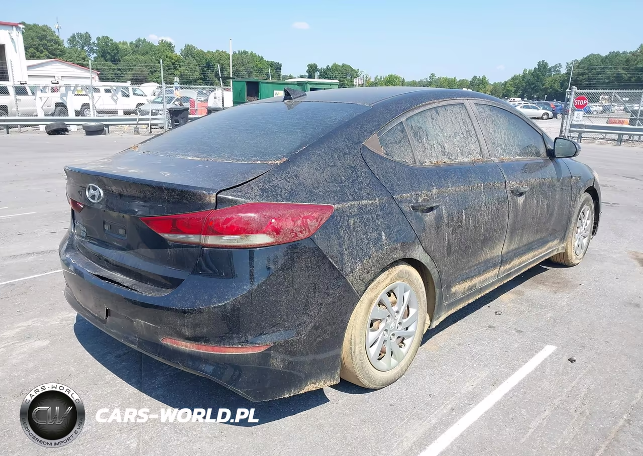 2017 Hyundai Elantra Se VIN:KMHD74LF6HU424836 - 4
