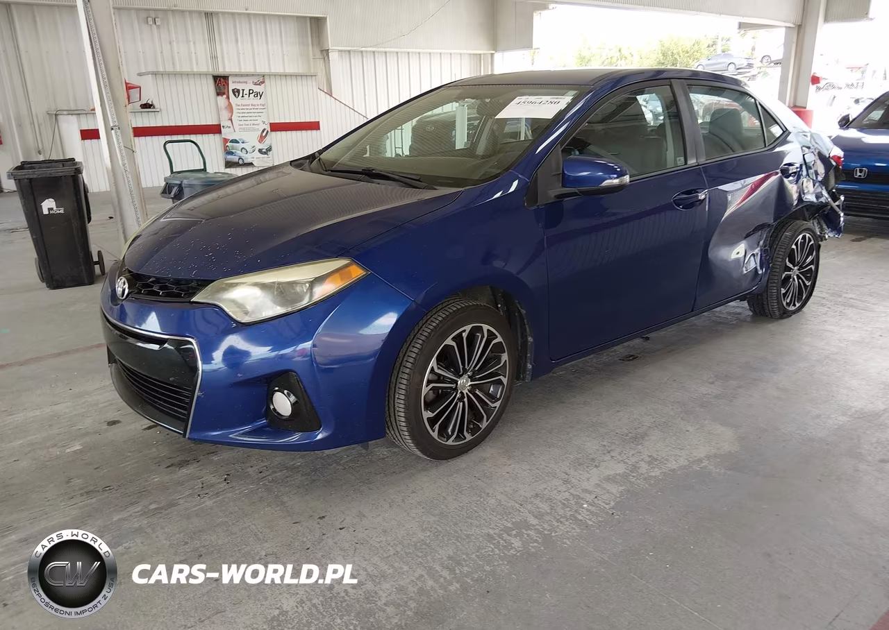 2015 Toyota Corolla S Plus VIN:2T1BURHE1FC244787 - 2