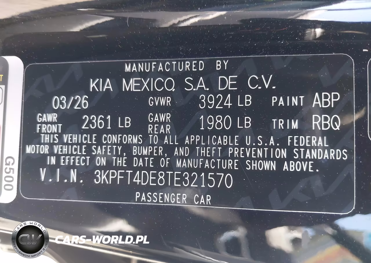 2026 Kia K4 Lxs VIN:3KPFT4DE8TE321570 - 9
