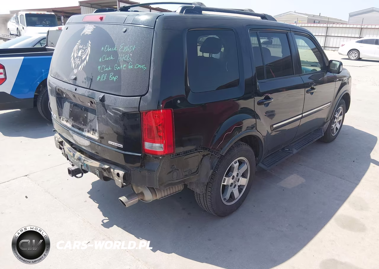 2009 Honda Pilot Touring VIN:5FNYF38979B023747 - 4
