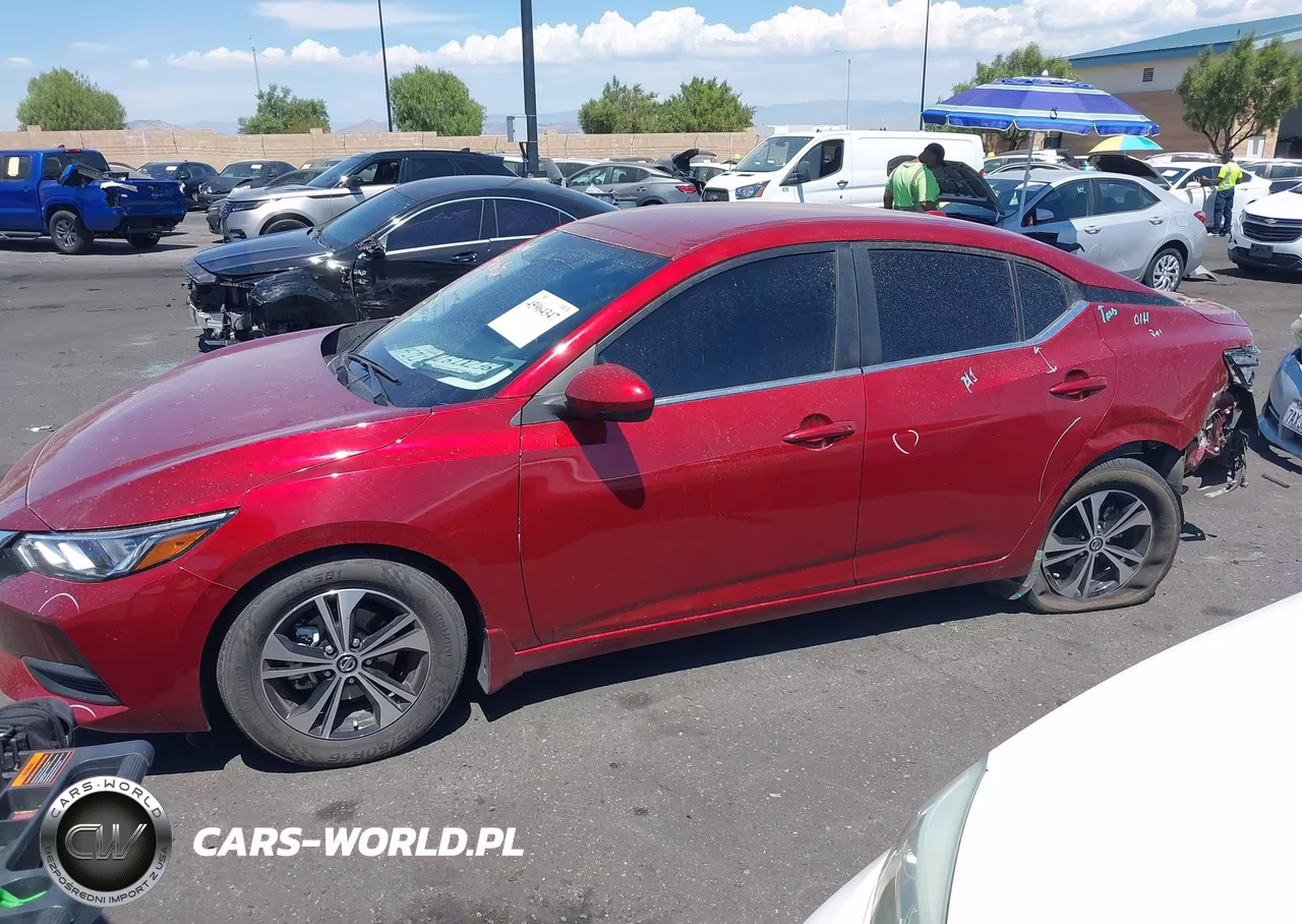 2023 Nissan Sentra Sv Xtronic Cvt VIN:3N1AB8CV4PY245195 - 14