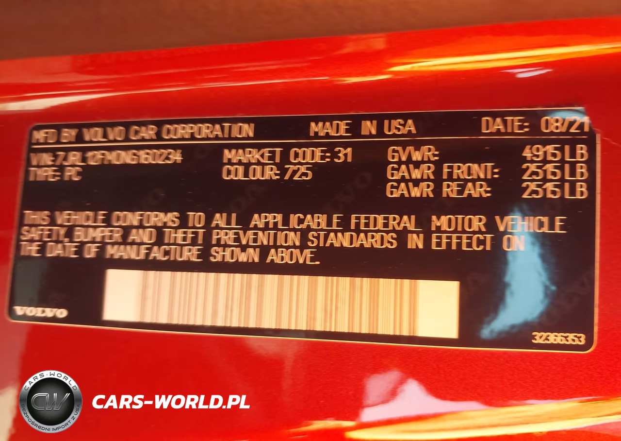 2022 Volvo S60 B5 R-Design VIN:7JRL12FM0NG160234 - 9