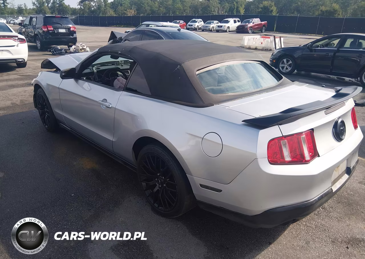 2012 Ford Mustang V6 VIN:1ZVBP8EM9C5257161 - 3