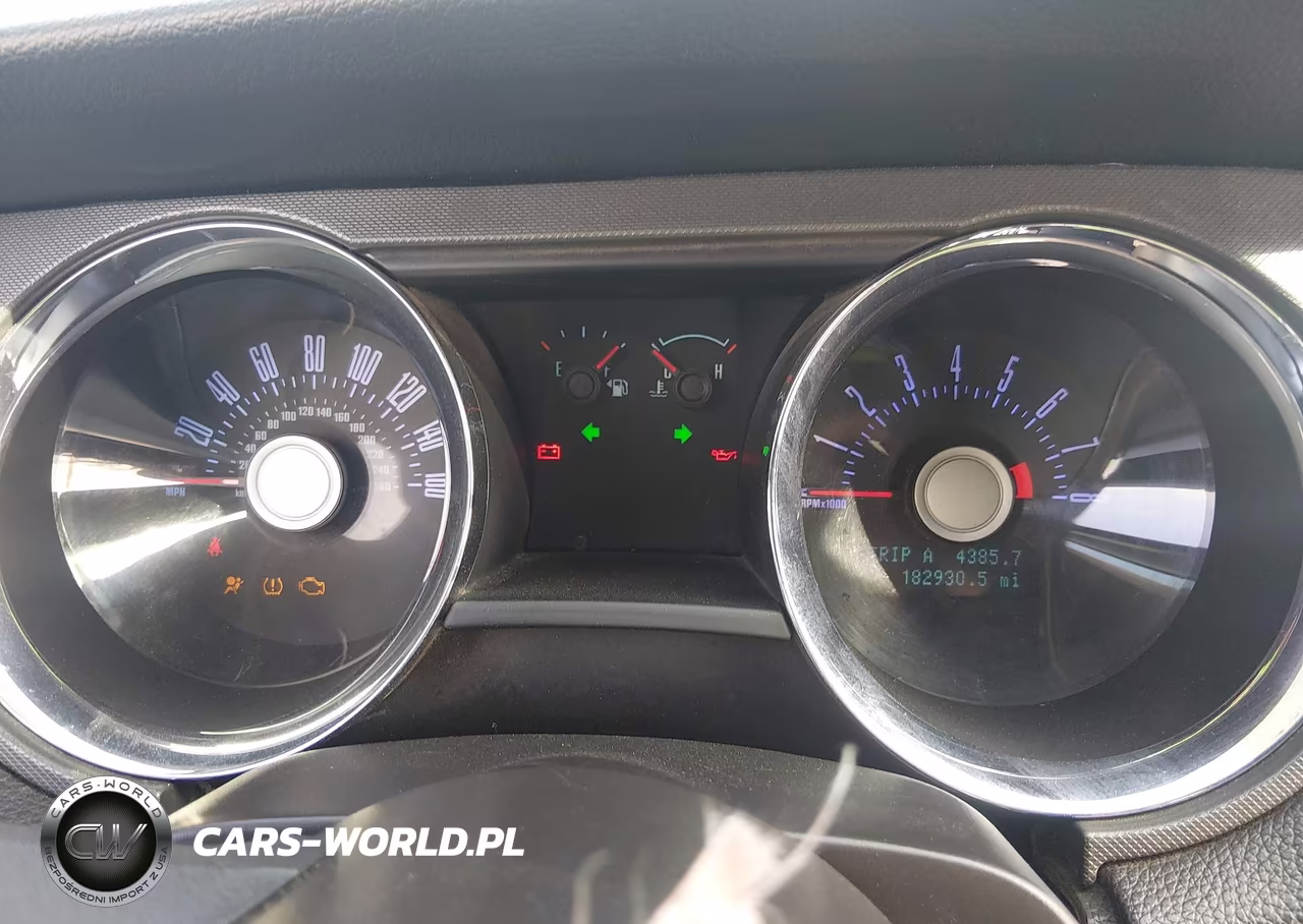 2012 Ford Mustang V6 VIN:1ZVBP8EM9C5257161 - 7