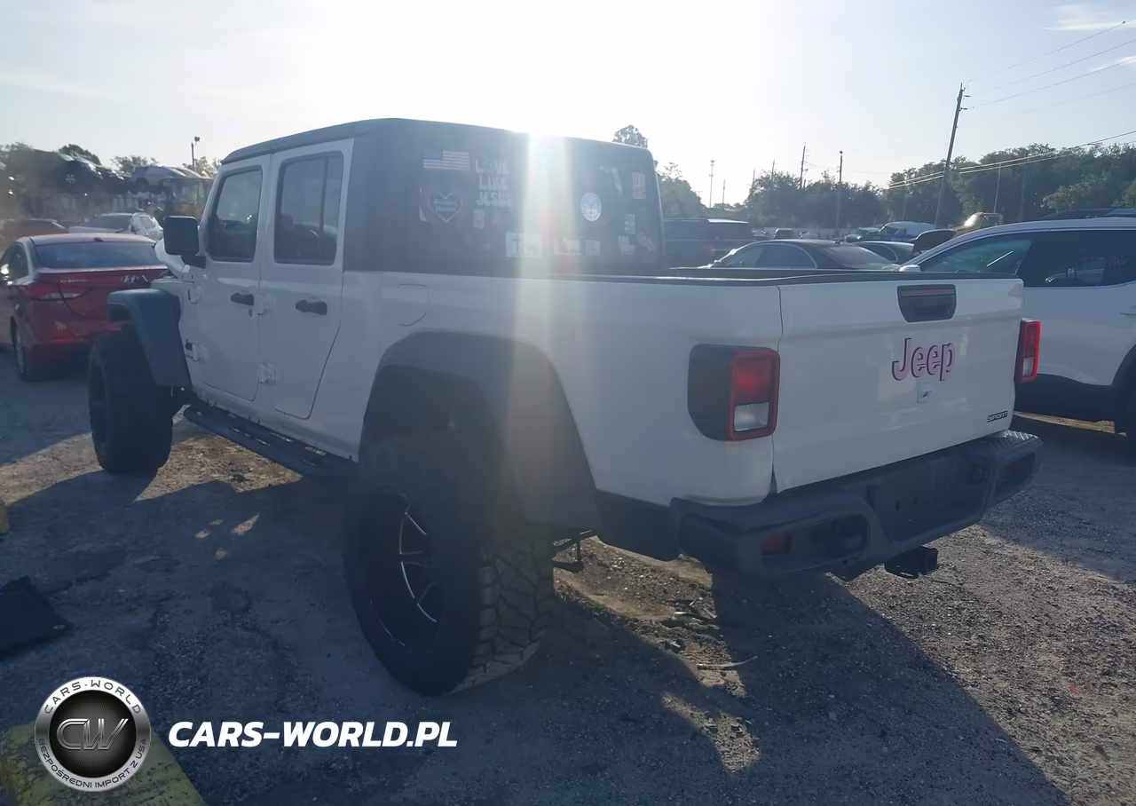 2020 Jeep Gladiator Sport S 4X4 VIN:1C6JJTAG2LL175567 - 3