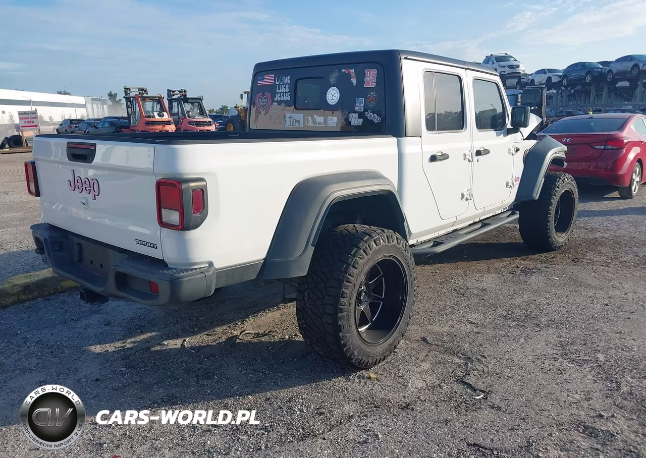 2020 Jeep Gladiator Sport S 4X4 VIN:1C6JJTAG2LL175567 - 4
