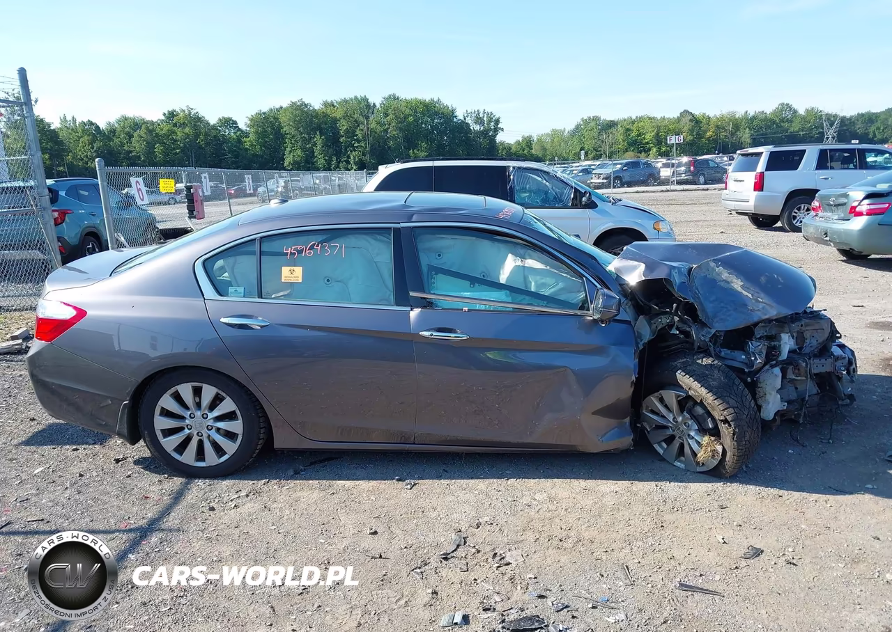 2014 Honda Accord Ex-L V-6 VIN:1HGCR3F83EA039766 - 13