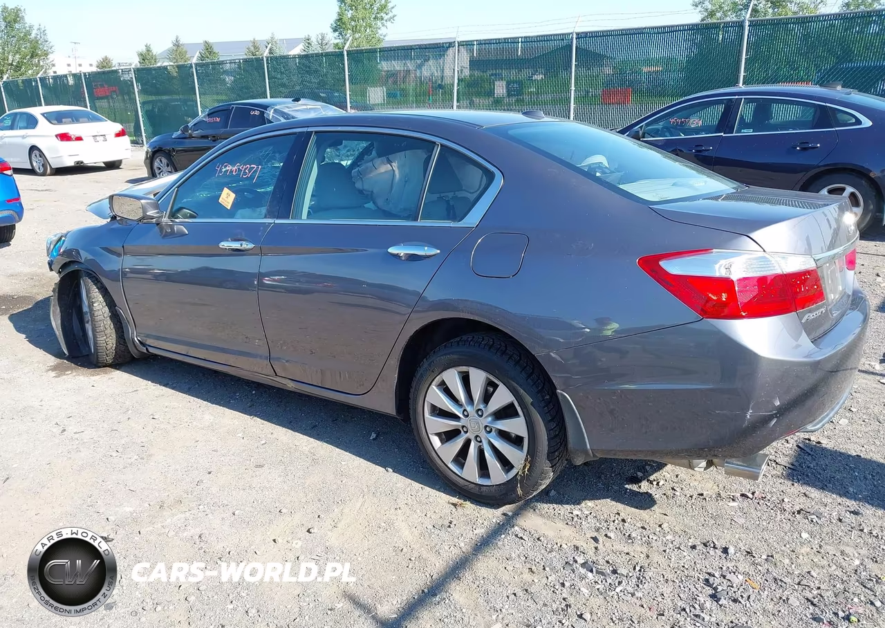 2014 Honda Accord Ex-L V-6 VIN:1HGCR3F83EA039766 - 3