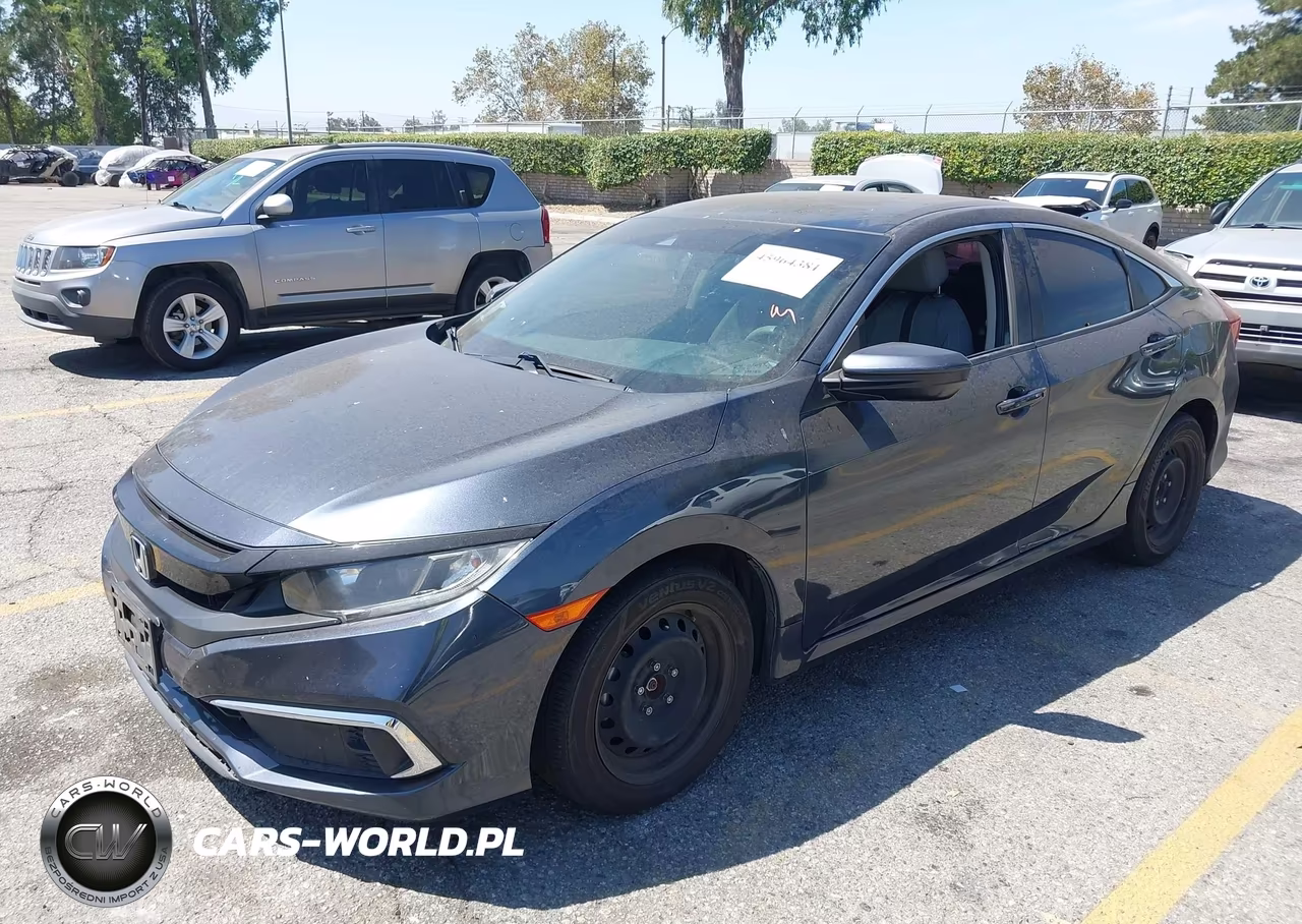 2020 Honda Civic Lx VIN:2HGFC2F66LH582468 - 2