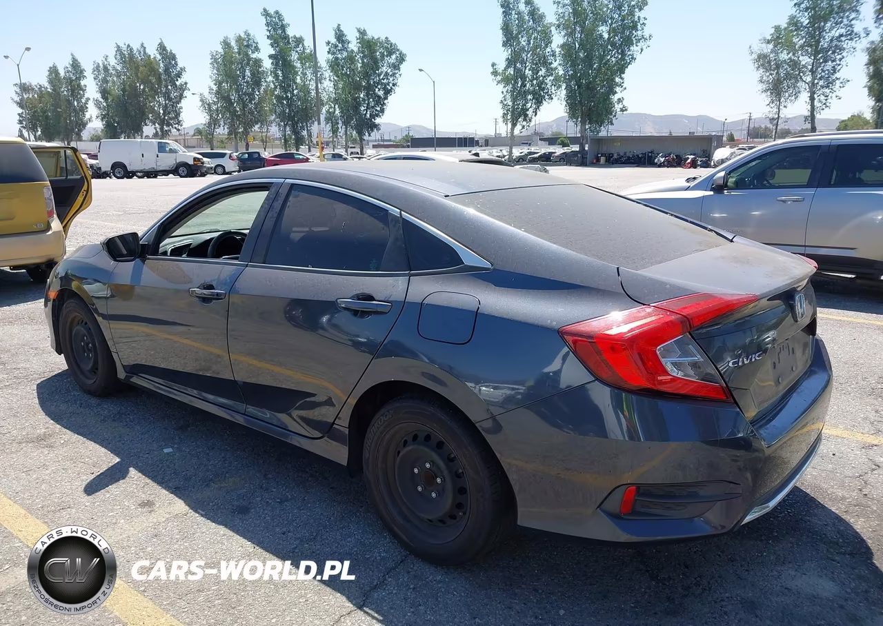 2020 Honda Civic Lx VIN:2HGFC2F66LH582468 - 3