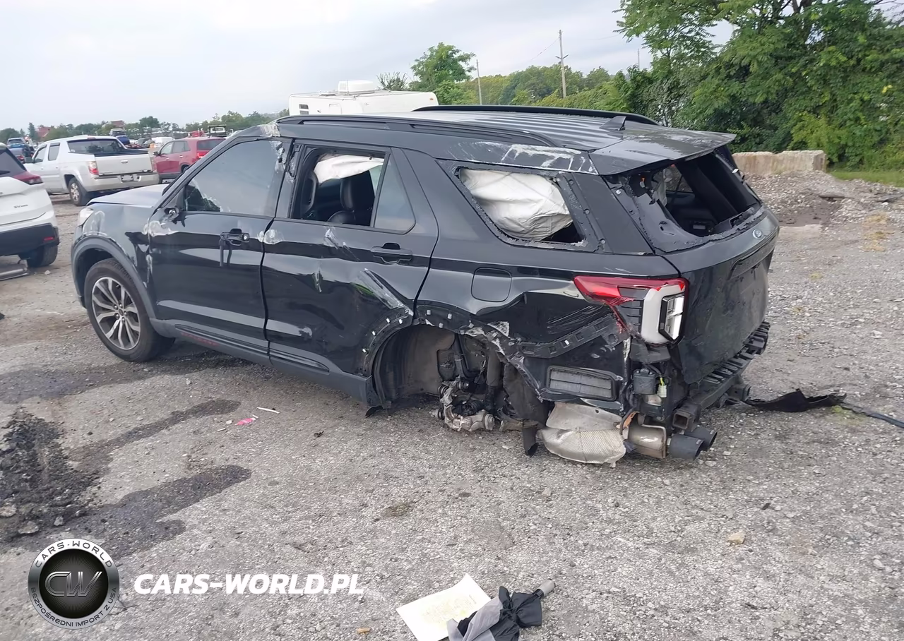 2020 Ford Explorer St VIN:1FM5K8GC3LGA42765 - 3