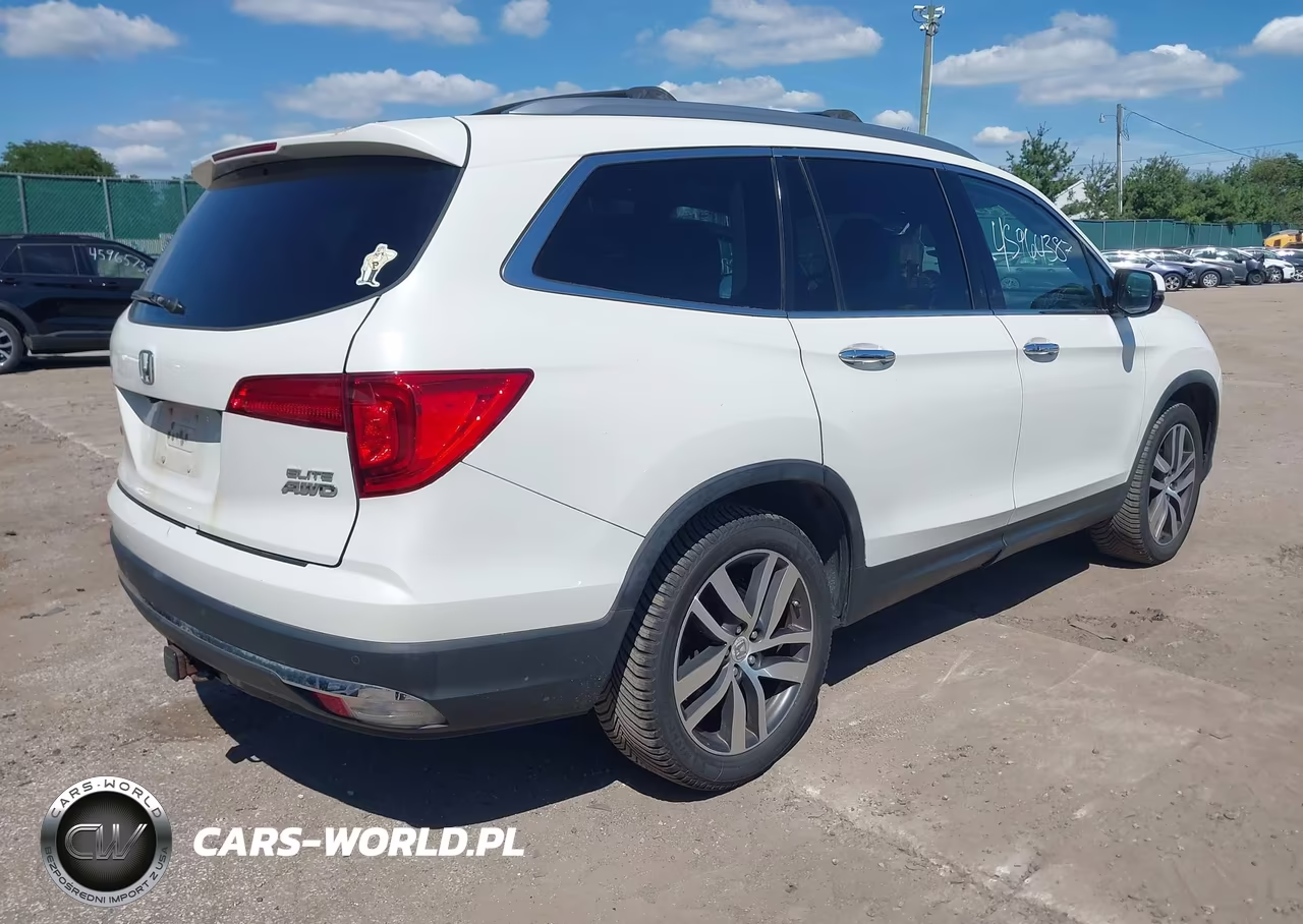 2016 Honda Pilot Elite VIN:5FNYF6H01GB014980 - 4