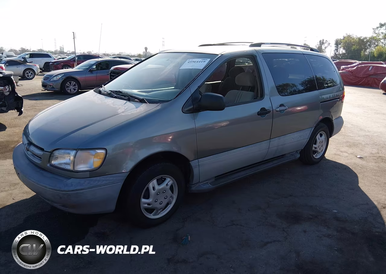 2000 Toyota Sienna Le VIN:4T3ZF13C5YU189334 - 2