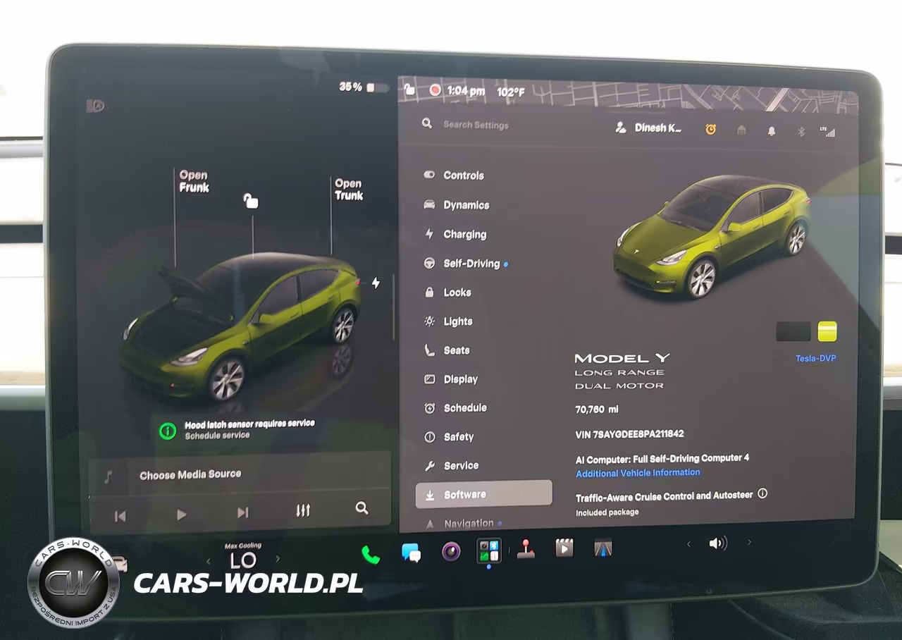 2023 Tesla Model Y Awd-Long Range Dual Motor All-Wheel Drive VIN:7SAYGDEE8PA211842 - 19