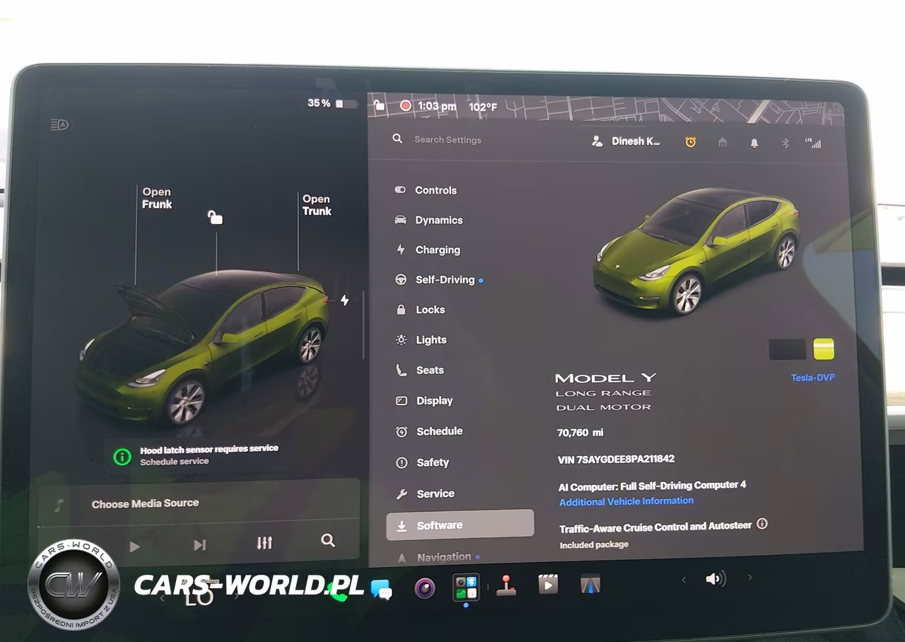 2023 Tesla Model Y Awd-Long Range Dual Motor All-Wheel Drive VIN:7SAYGDEE8PA211842 - 7