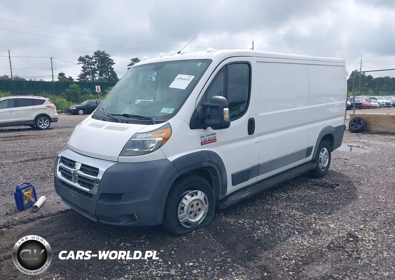 2016 Ram Promaster 1500 Low Roof VIN:3C6TRVAG1GE114920 - 2