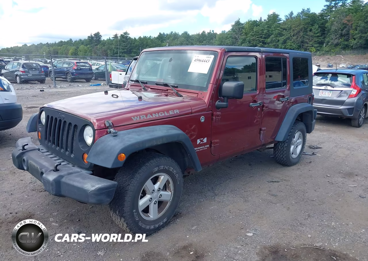 2008 Jeep Wrangler Unlimited X VIN:1J4GA39198L504057 - 2
